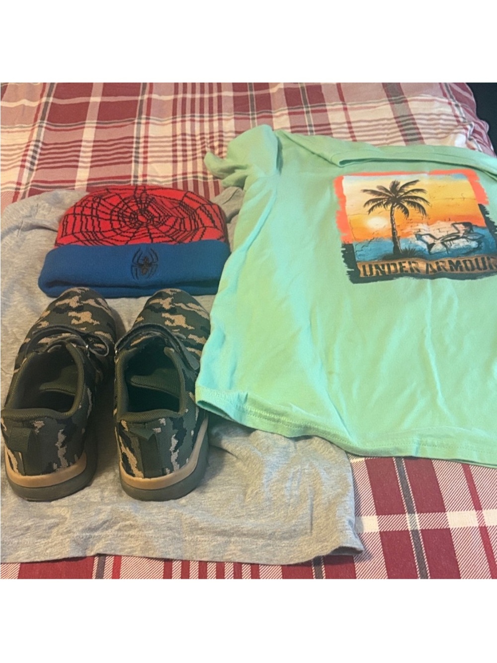 Shirts, shorts, jeans and shoes for youth boys 12-16